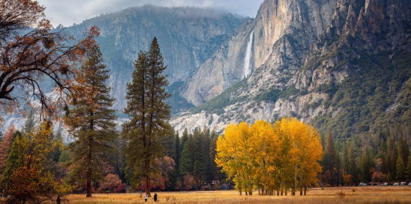 Ahwahnee Meadow in the Fall