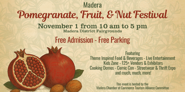 Pomegranate, Fruit and Nut Festival Poster 2025