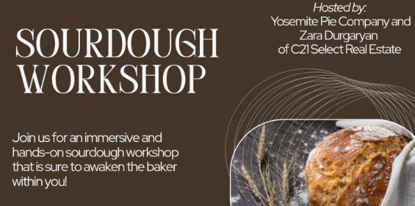 Sourdough workshop at Yosemite Pie Company