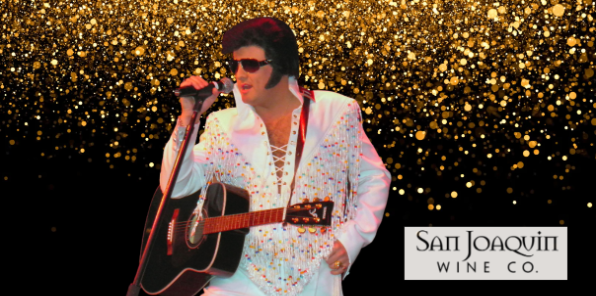 Elvis Presley singing.