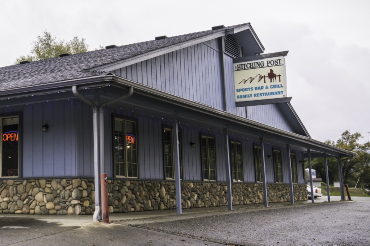 exterior of the hitching post