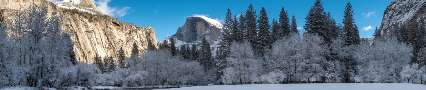 Winter in Yosemite by Darvin Atkeson