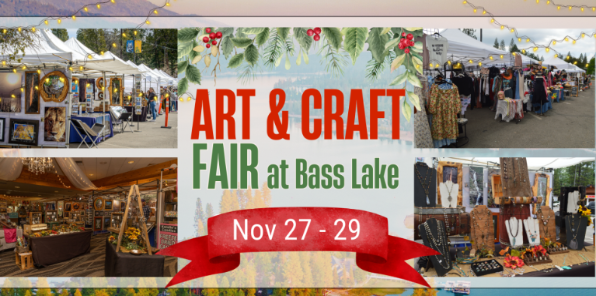 Banner for Thanksgiving Weekend Art & Craft Fair. 