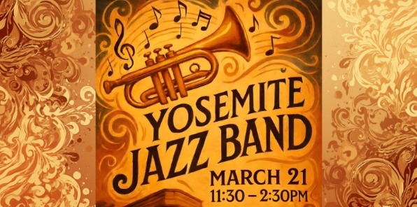 Banner for Yosemite Jazz Band.