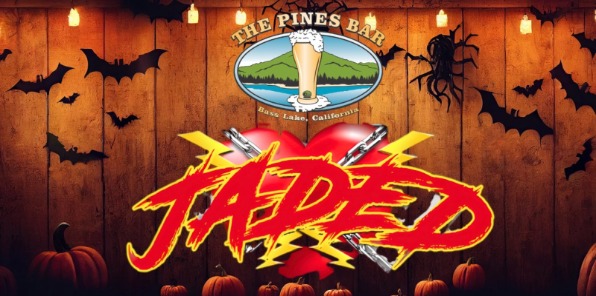 Halloween party at the Pines Bar.