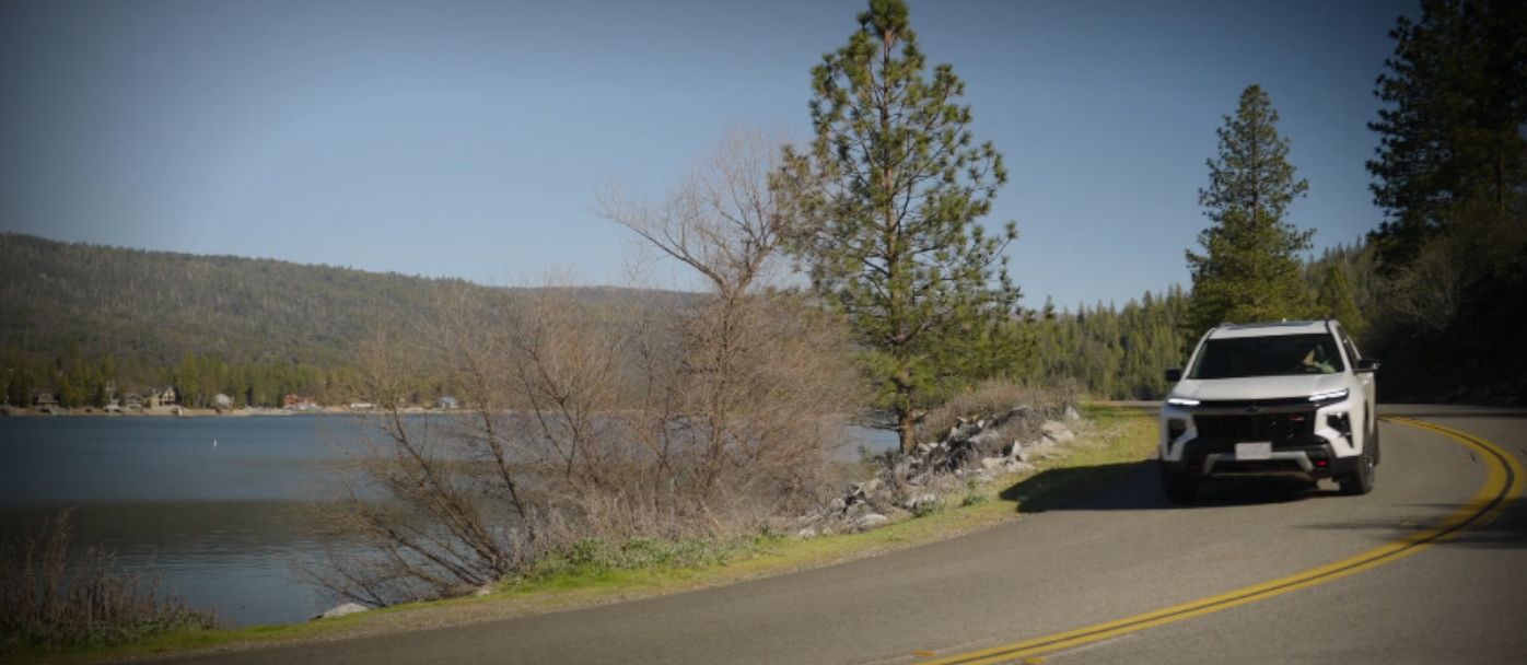 Beautiful drive around Bass Lake with KTLA and Southern California Chevy Dealers