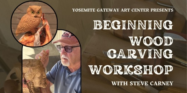 Flyer for Beginning Wood Carving Workshop