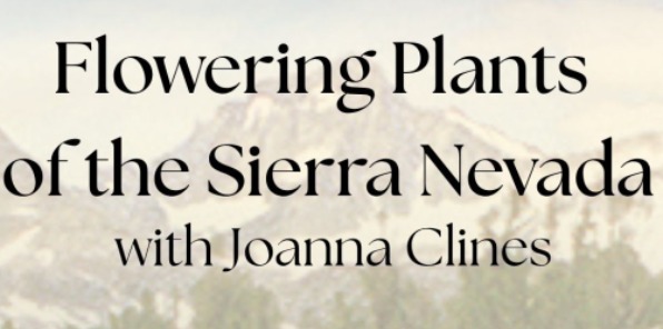 Flyer for lecture and book signing event at Yosemite Gateway Art Center.
