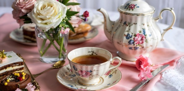 Spring tea party.