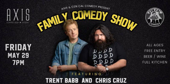 Banner for Family Comedy Show.