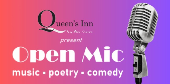 Banner for Open Mic Night at Idle Hour. 