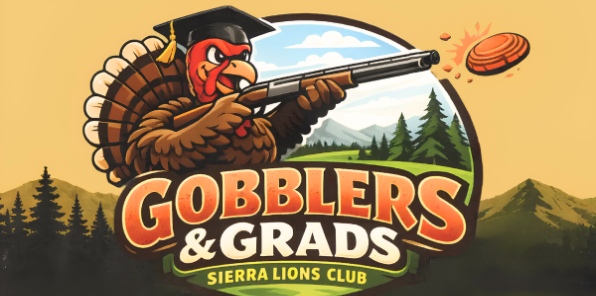 Turkey skeet shooting for Gobblers and Grads event.