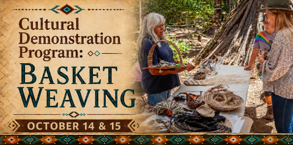 Cultural demonstration program at the Yosemite Museum.