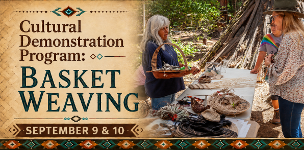 Cultural demonstration program at the Yosemite Museum.