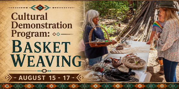 Cultural demonstration program at the Yosemite Museum.