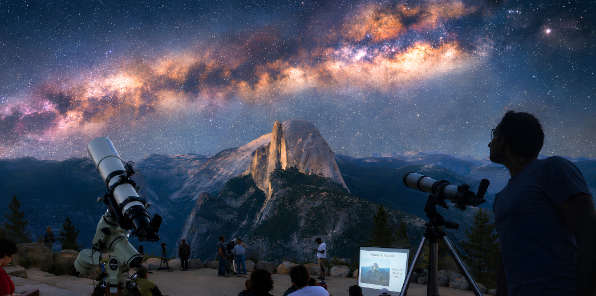 Glacier Point Star Party.