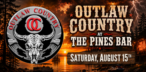Live music event at The Pines Bar at Bass Lake.