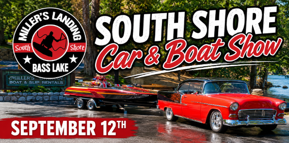 South Shore Car and Boat Show at Millers Landing Bass Lake
