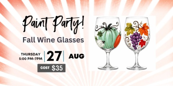 Paint event at Yosemite Wine Tails.