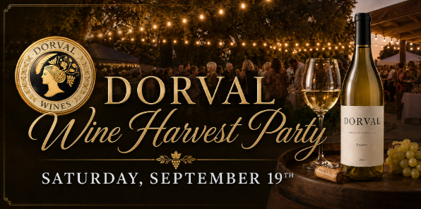 Wine harvest party at Dorval Estate.