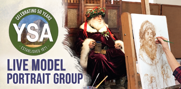 Live Model Portrait Group banner.