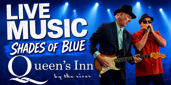 Live music event at Queen's Inn by the River.