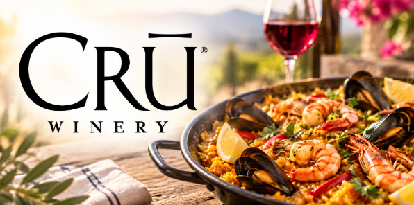 Pinot and Paella Celebration at CRU Winery