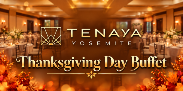 Thanksgiving day buffet at Tenaya Lodge.